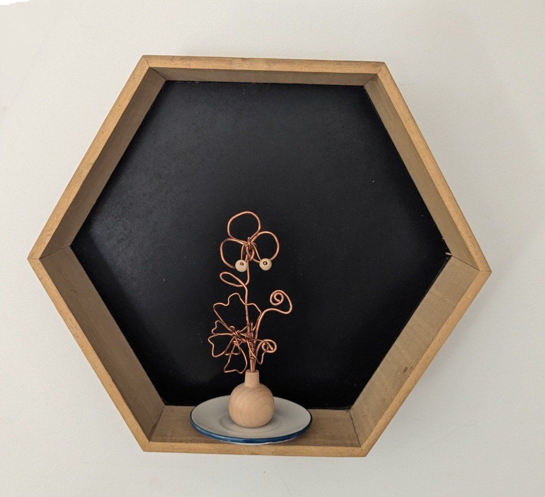 Le petit pot rose poudré