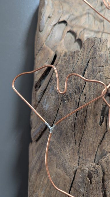 Ancien Bois de Charpente en Châtaignier ( 1869) 